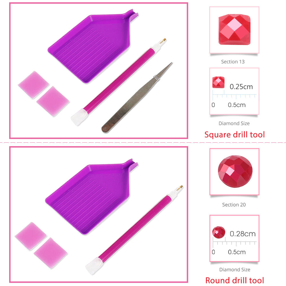1PC frameless  DIY Diamond Emb - Resin Craft For Beginners ulasan dan harga