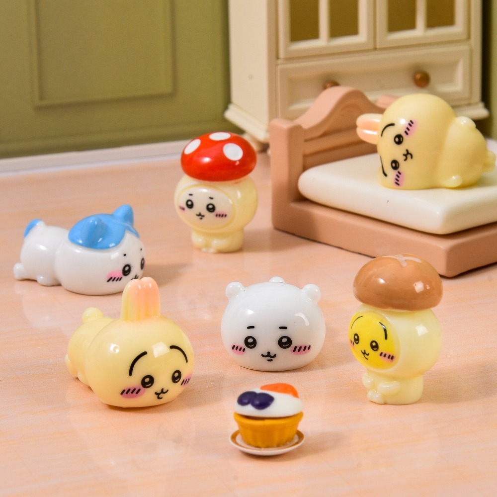 9PCS Kawaii Chiikawas Series R - Resin Craft Kit ulasan dan harga