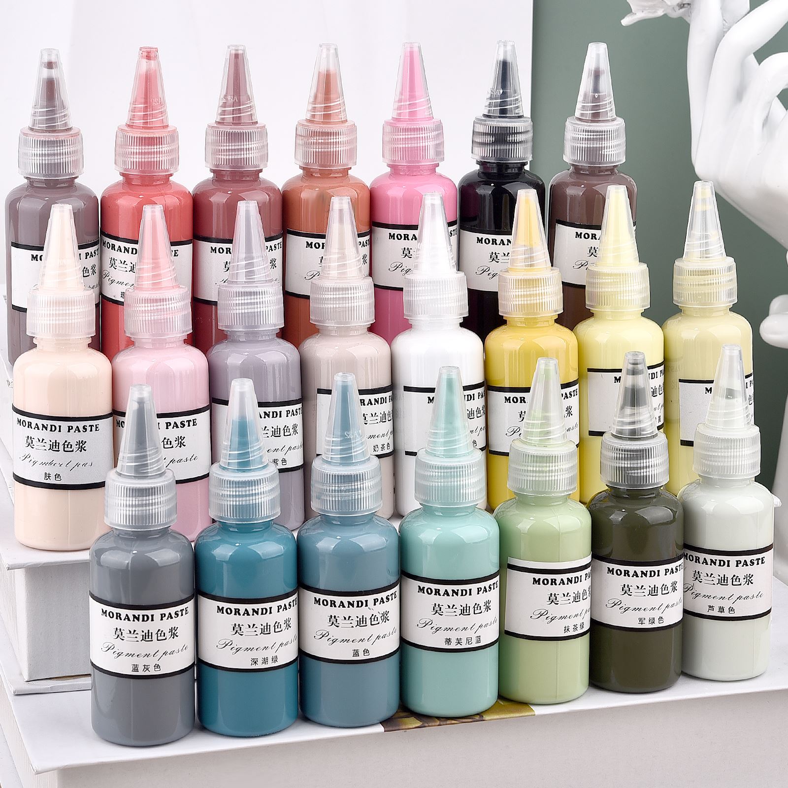 Morandi Colors Liquid Resin Pi - Resin Pigment Set ulasan dan harga