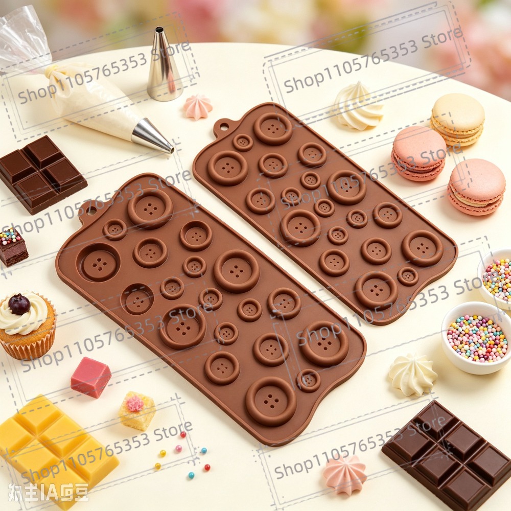 2026 Chocolate Mold Tray Butto - Silicone Mold Tray ulasan dan harga