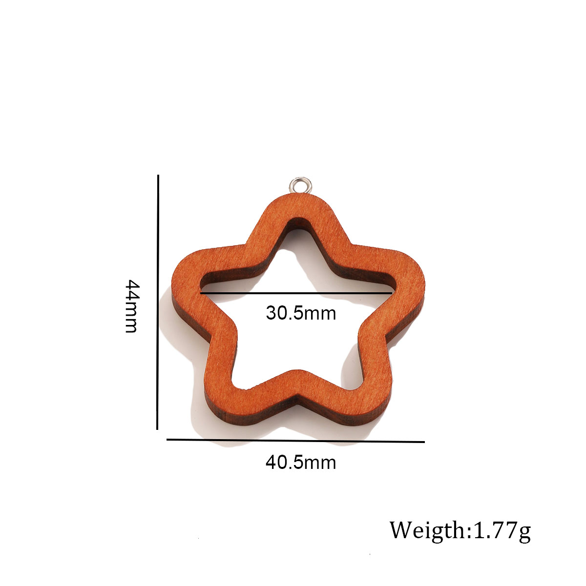 10PCS Triangle Rectangle Wood  - Resin Craft Projects ulasan dan harga