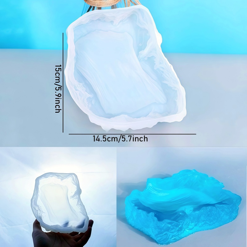 Ocean Wave Design Plate Epoxy  - Resin Ocean Wave Mold ulasan dan harga